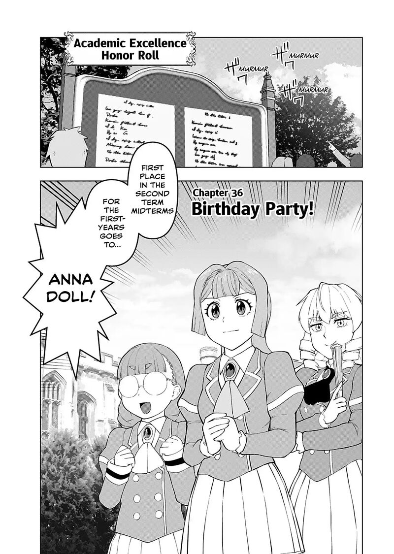 Akuyaku Reijou Tensei Oji San Chapter 36 Page 1