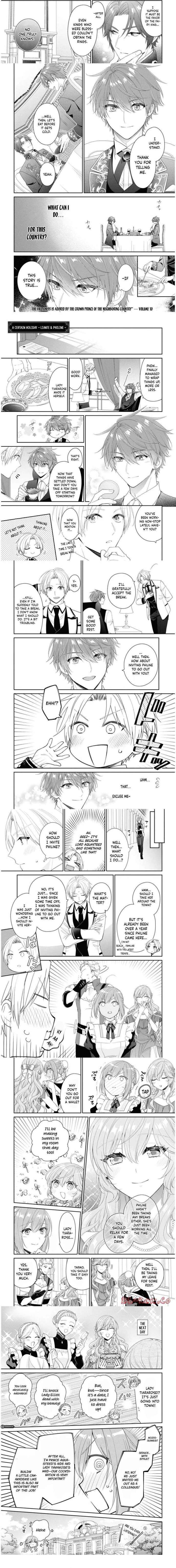 Akuyaku Reijou Wa Ringoku No Outaishi Ni Dekiai Sareru Chapter 40 Page 7