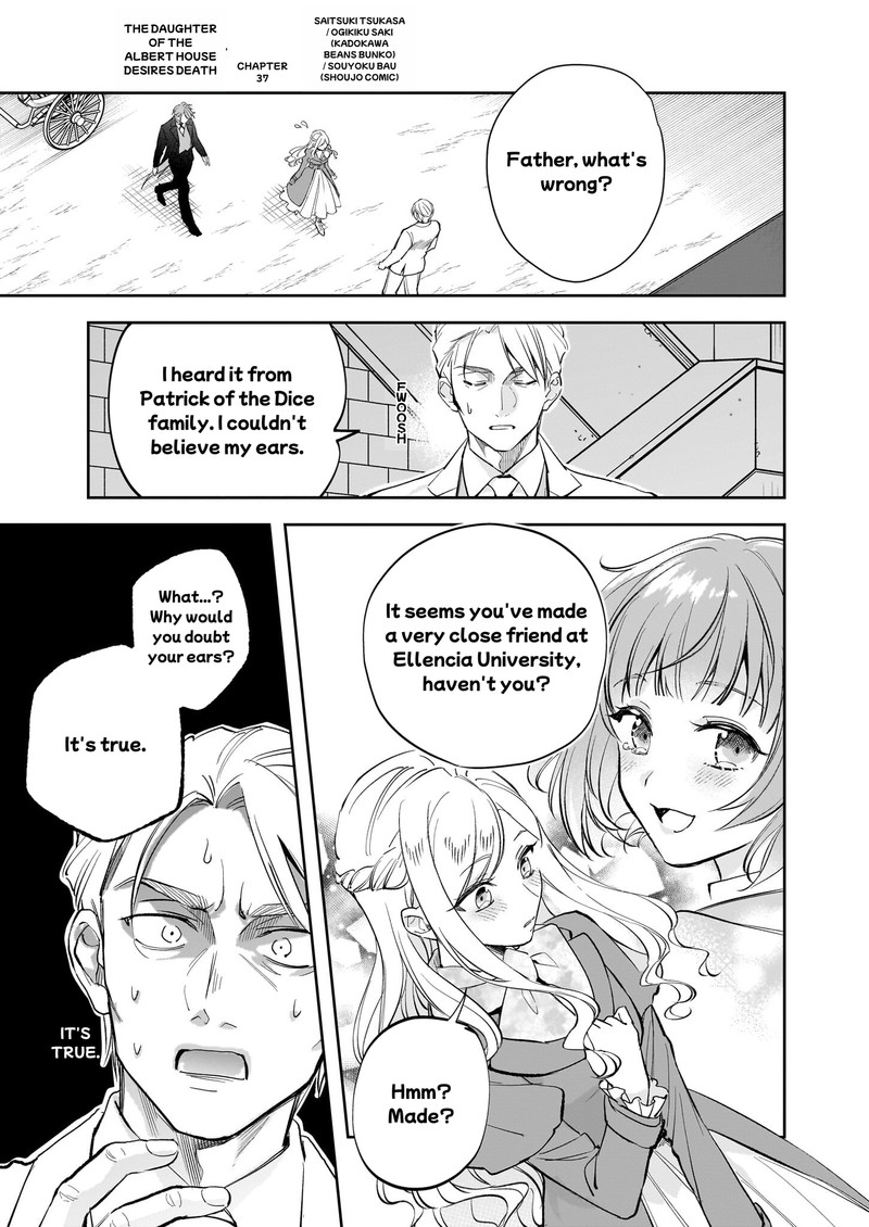 Albert Ke No Reijou Wa Botsuraku Wo Go Shomou Desu Chapter 37 Page 1