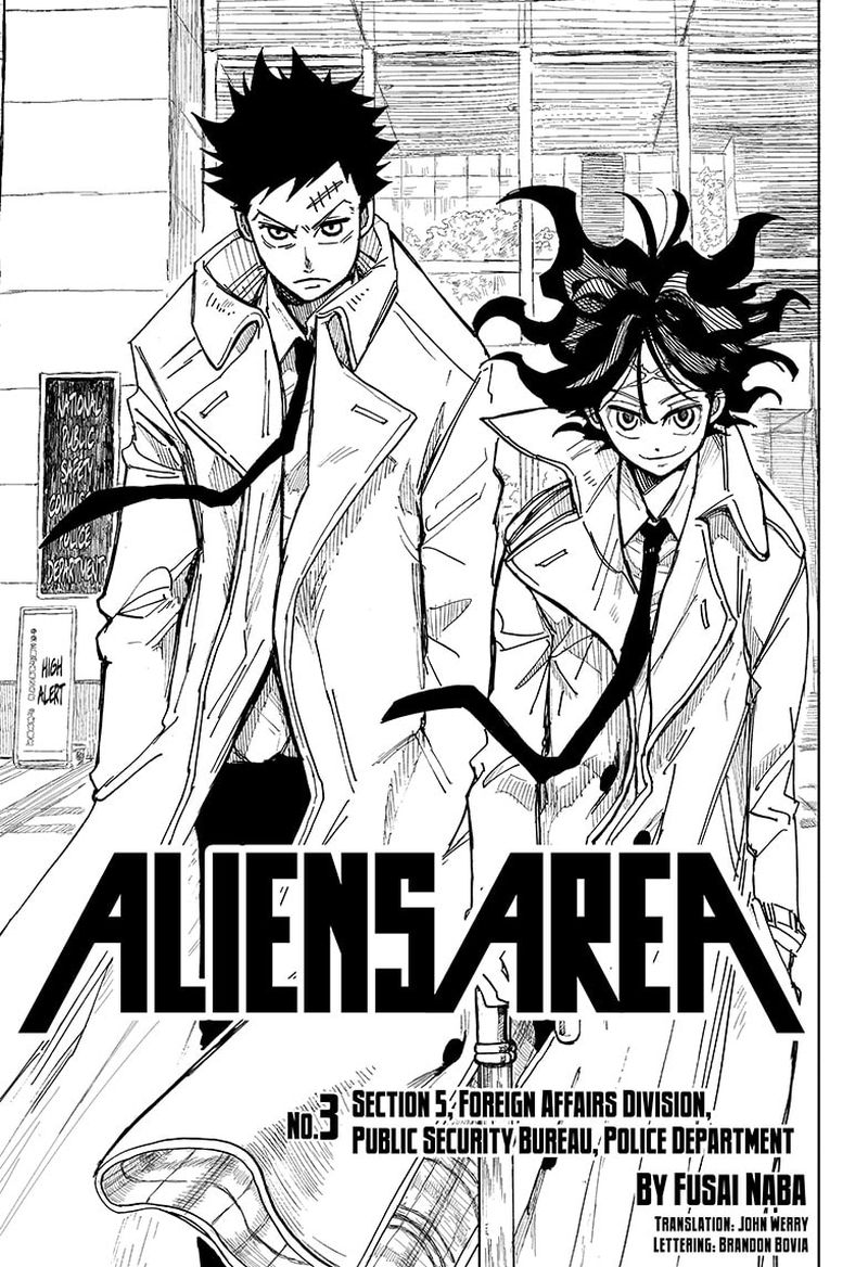 Aliens Area Chapter 3 Page 1