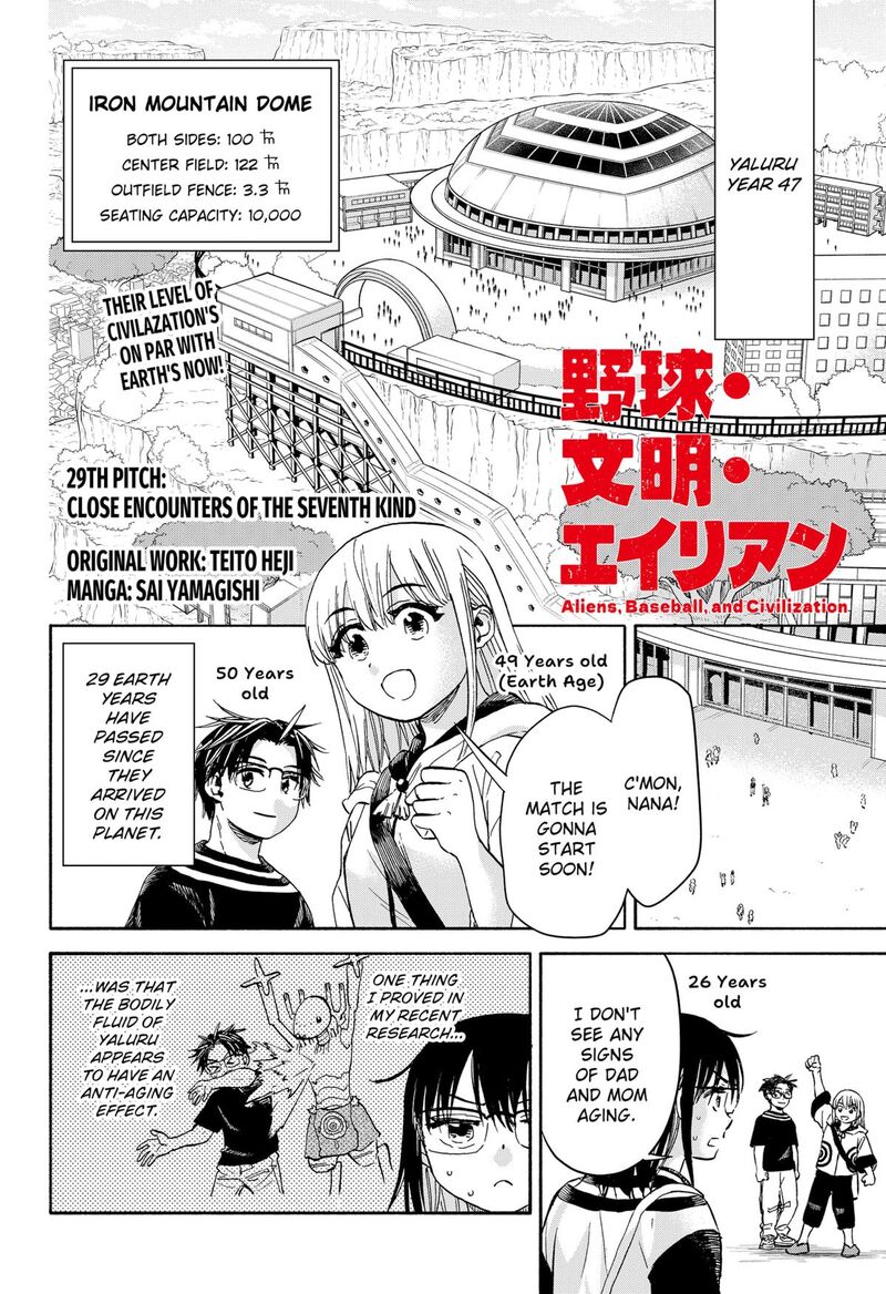 Aliens Baseball And Civilization Chapter 29 Page 1
