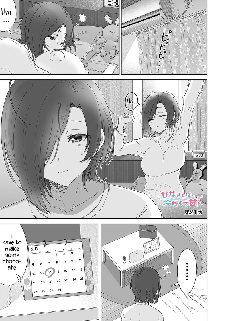 Amai San Wa Tsumetakute Amai Chapter 21 Page 1