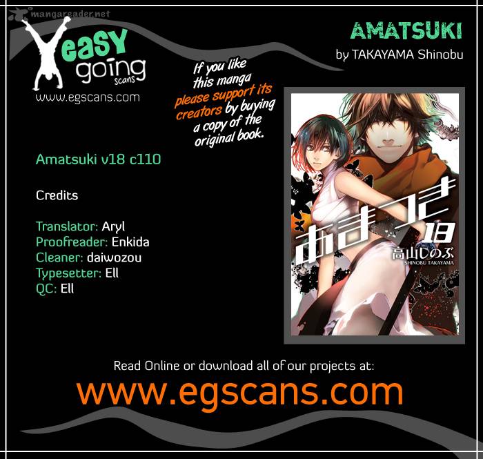 Amatsuki Chapter 110 Page 1