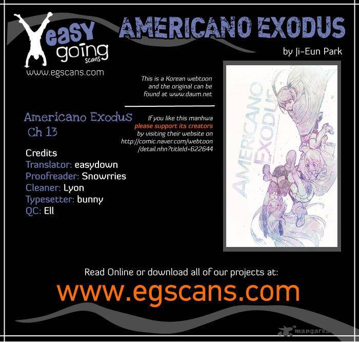 Americano Exodus Chapter 13 Page 1