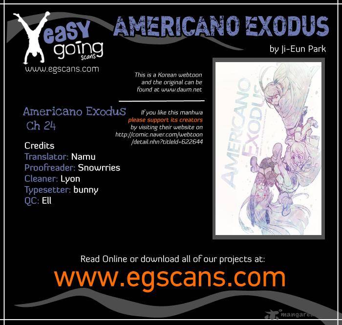 Americano Exodus Chapter 24 Page 1