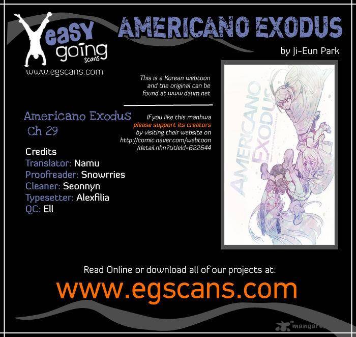 Americano Exodus Chapter 29 Page 1