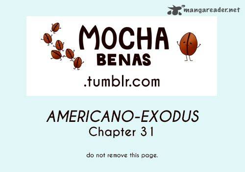 Americano Exodus Chapter 31 Page 1