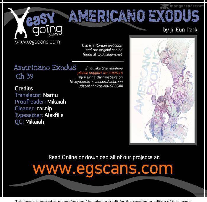 Americano Exodus Chapter 39 Page 1