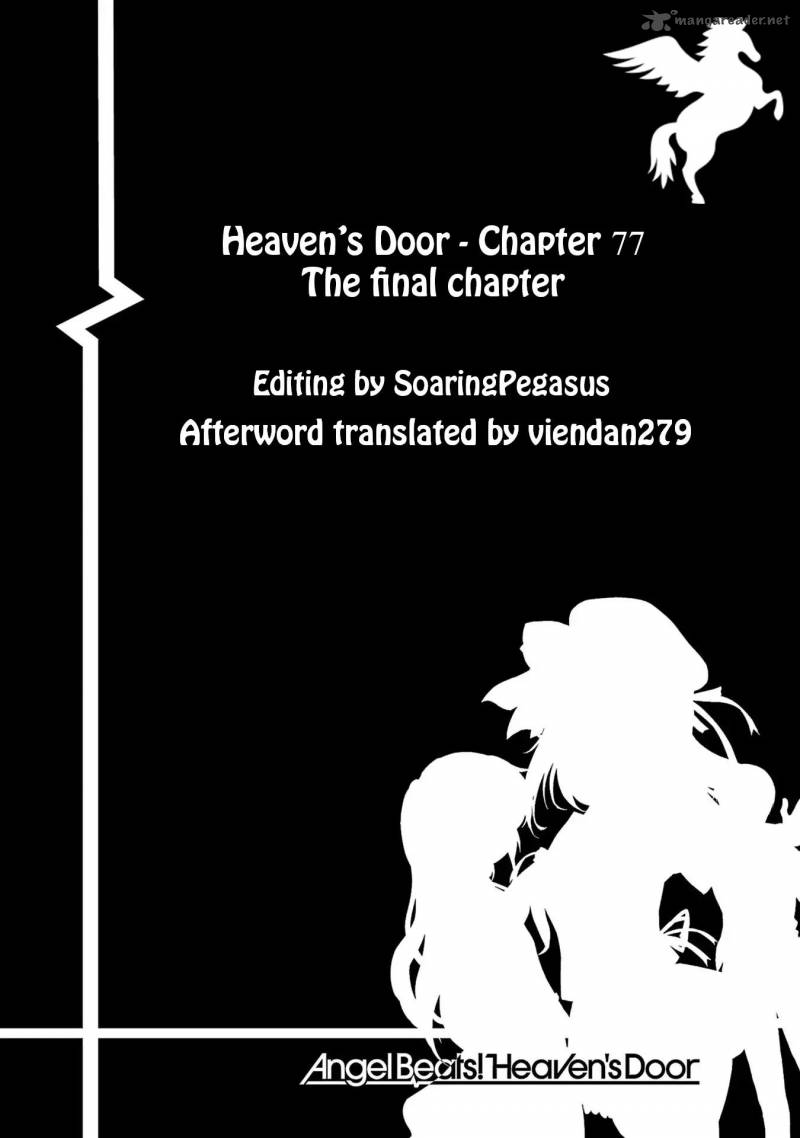Angel Beats Heavens Door Chapter 77 Page 1