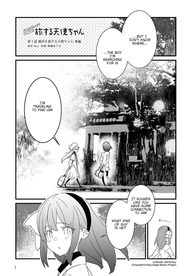 Angel Beats Spin Off Tabi Suru Tenshi Chan Chapter 1b Page 2