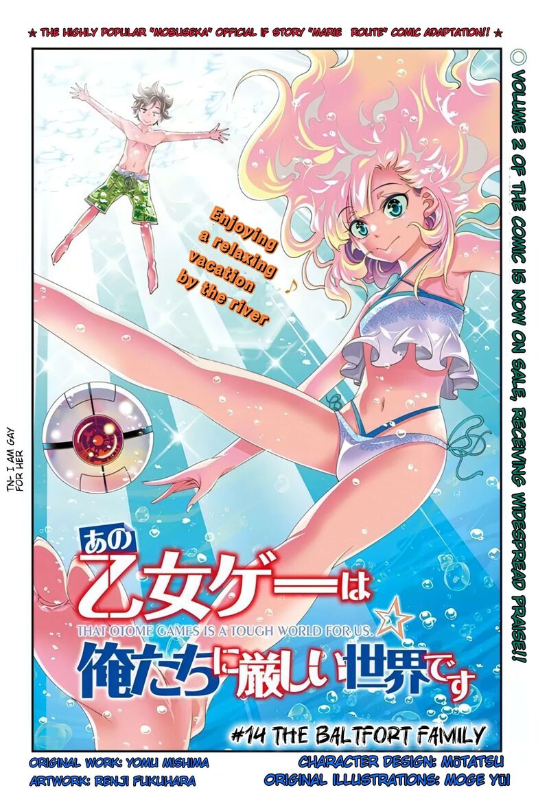 Ano Otomege Wa Oretachi Ni KibishII Sekai Desu Chapter 14 Page 2