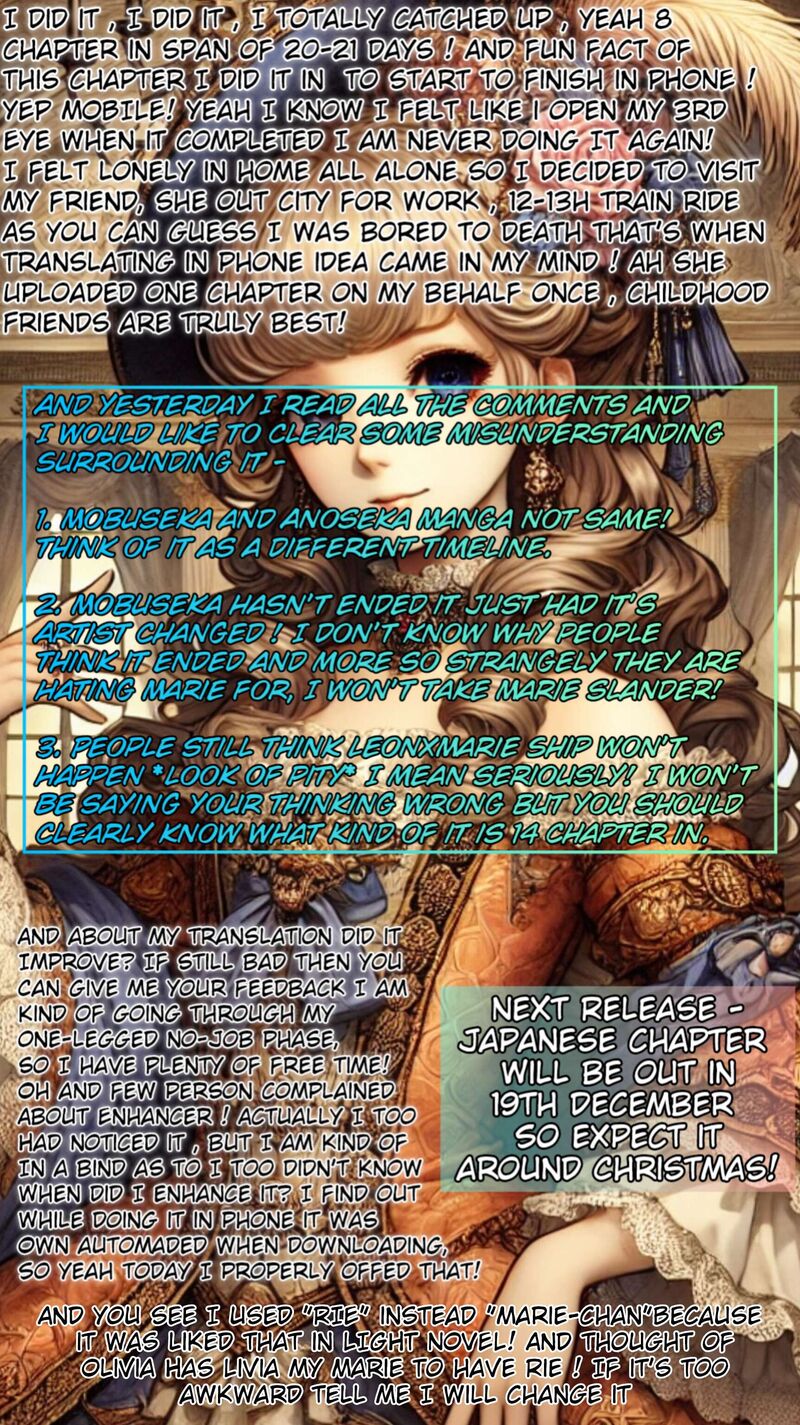 Ano Otomege Wa Oretachi Ni KibishII Sekai Desu Chapter 14 Page 21