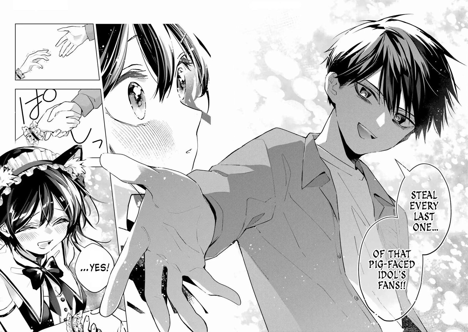 Anta To Osananajimi Tte Dake Demo Iya Nanoni Zekkou Kara Hajimaru Skyuu Bishoujo To No Gakuen Nariagari Seikatsu Chapter 3 Page 38