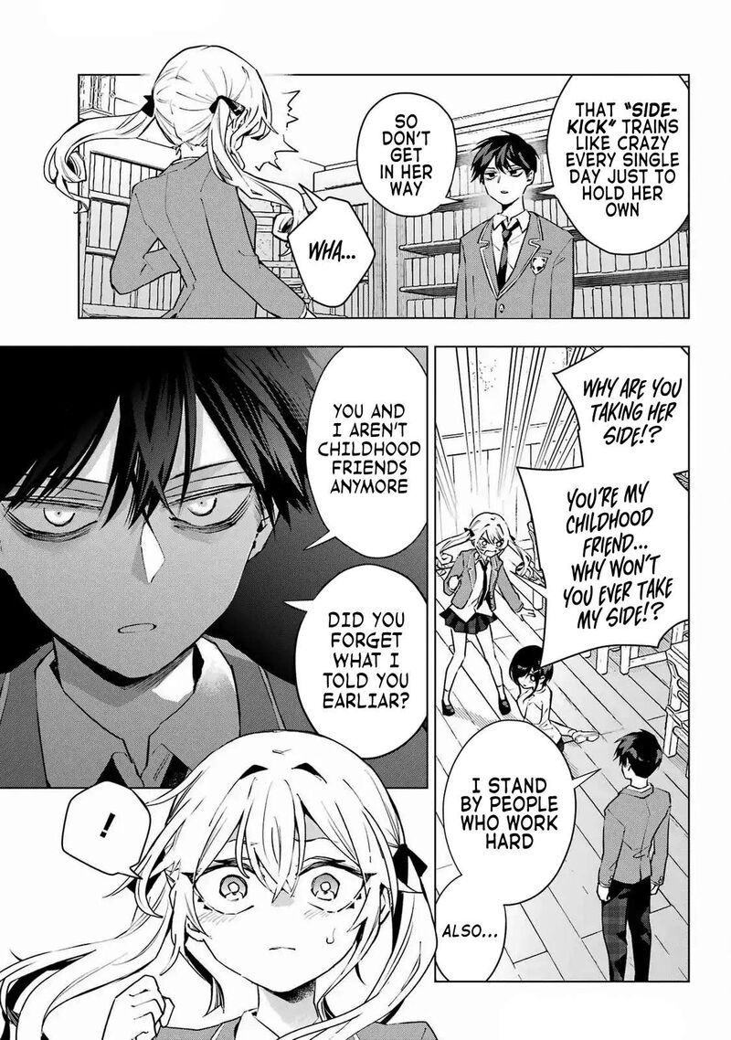 Anta To Osananajimi Tte Dake Demo Iya Nanoni Zekkou Kara Hajimaru Skyuu Bishoujo To No Gakuen Nariagari Seikatsu Chapter 3 Page 7