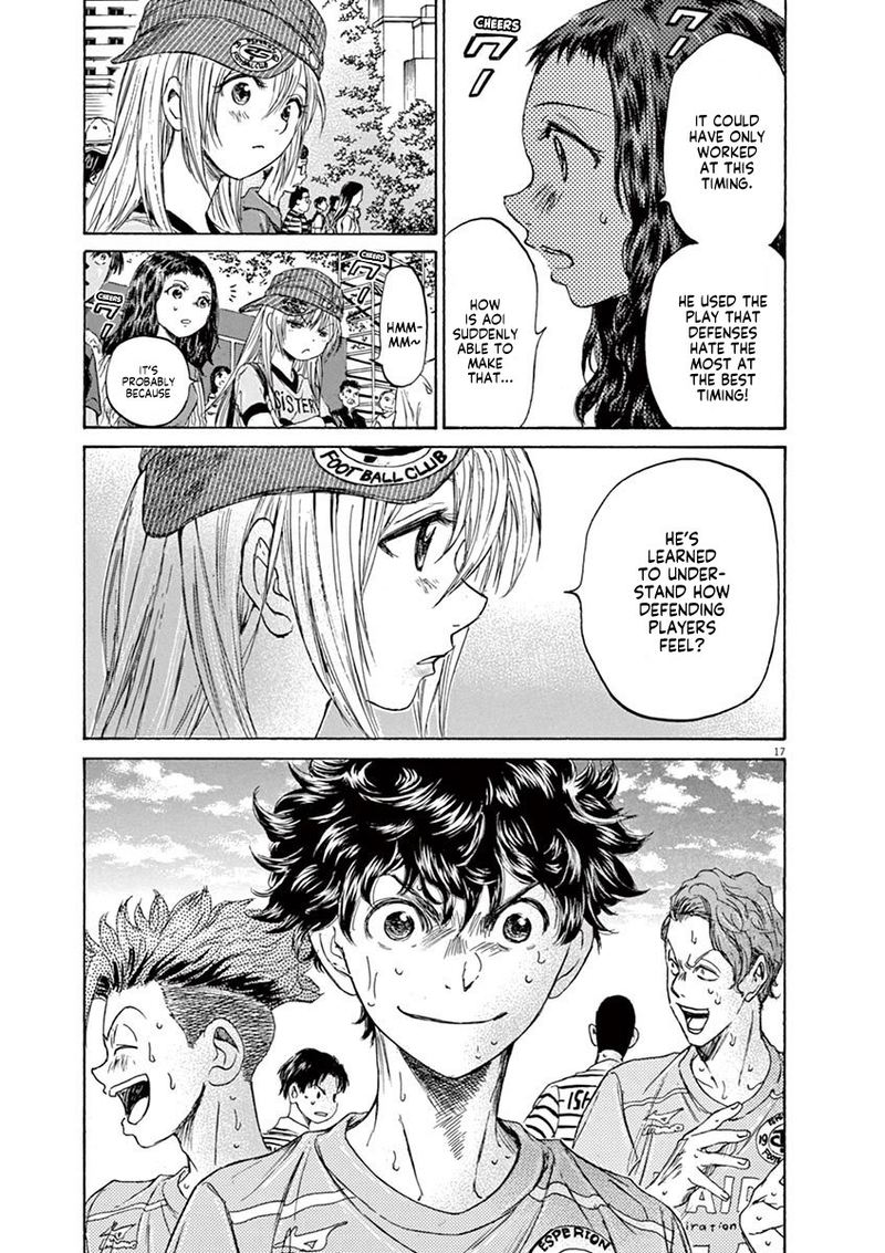 Ao Ashi Chapter 111 Page 17