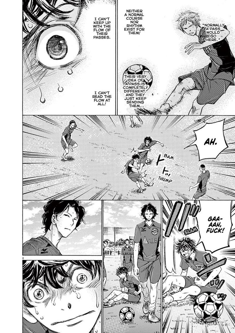 Ao Ashi Chapter 121 Page 8