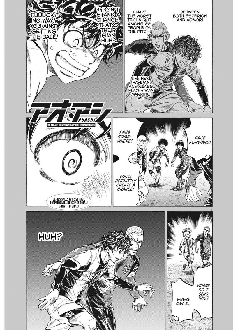 Ao Ashi Chapter 238 Page 1