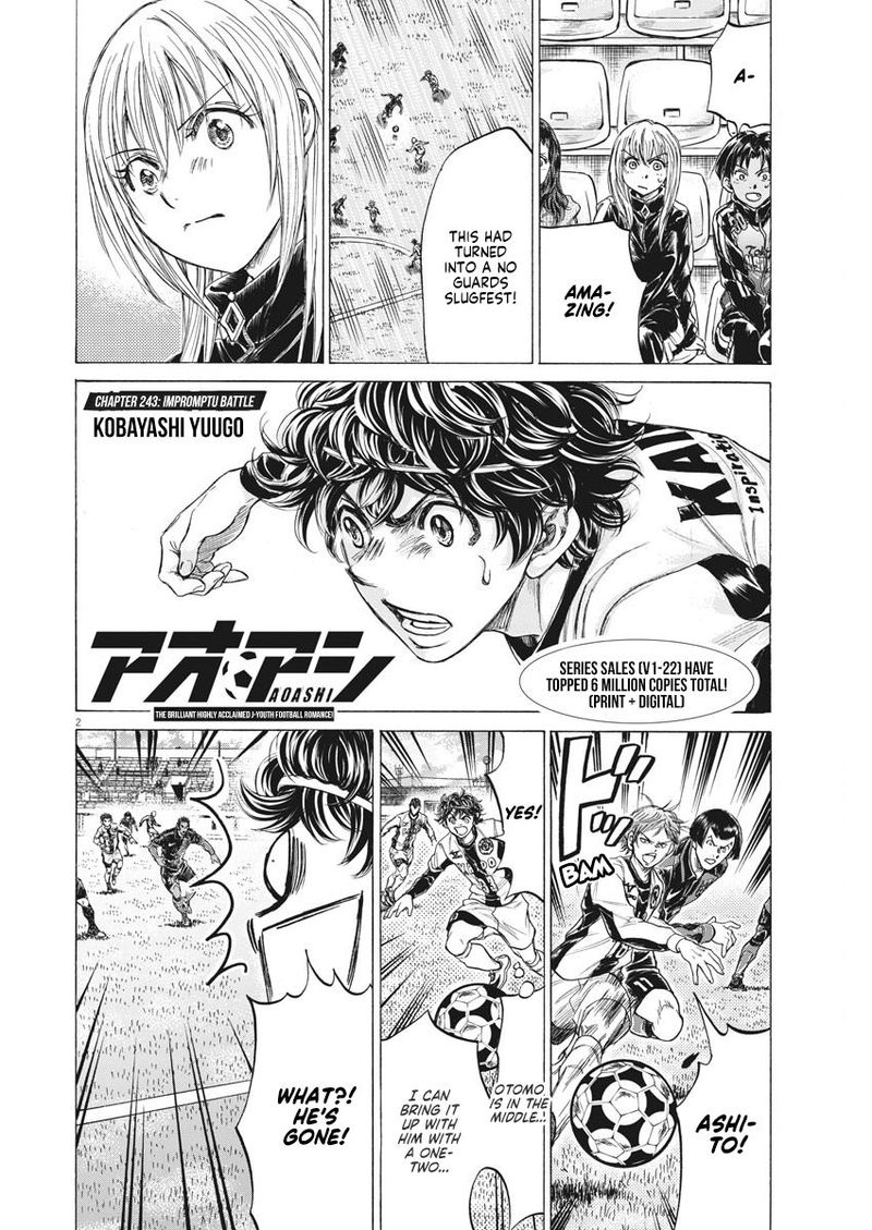 Ao Ashi Chapter 243 Page 2