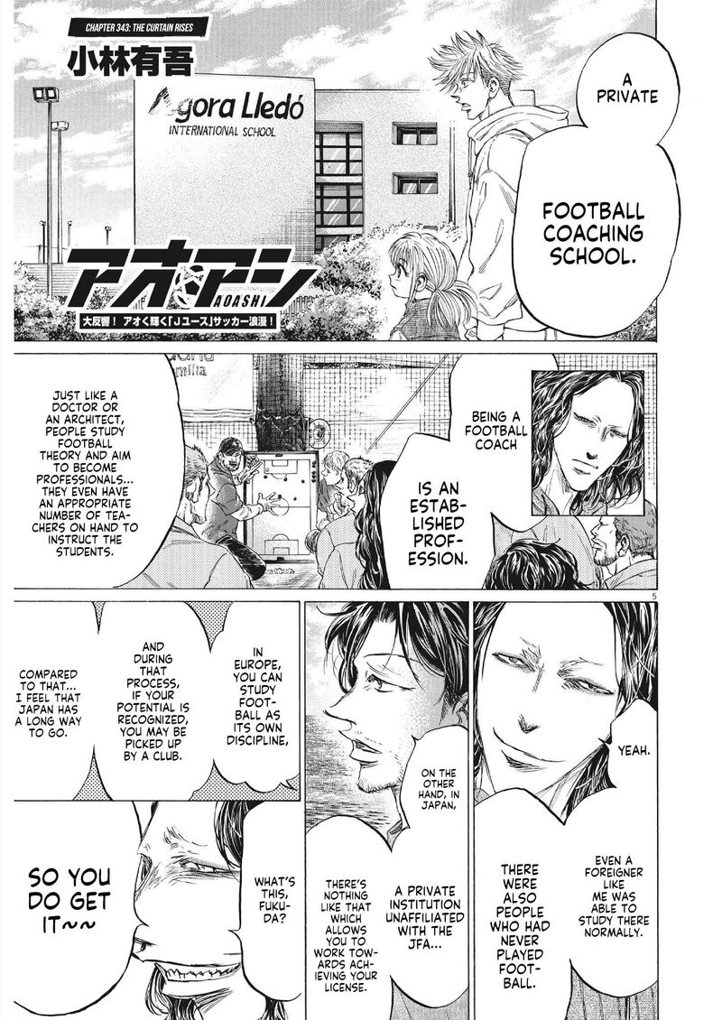 Ao Ashi Chapter 343 Page 5