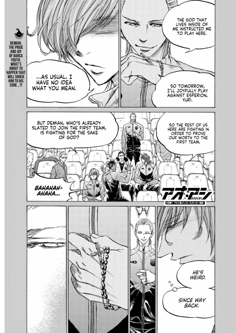 Ao Ashi Chapter 346 Page 1