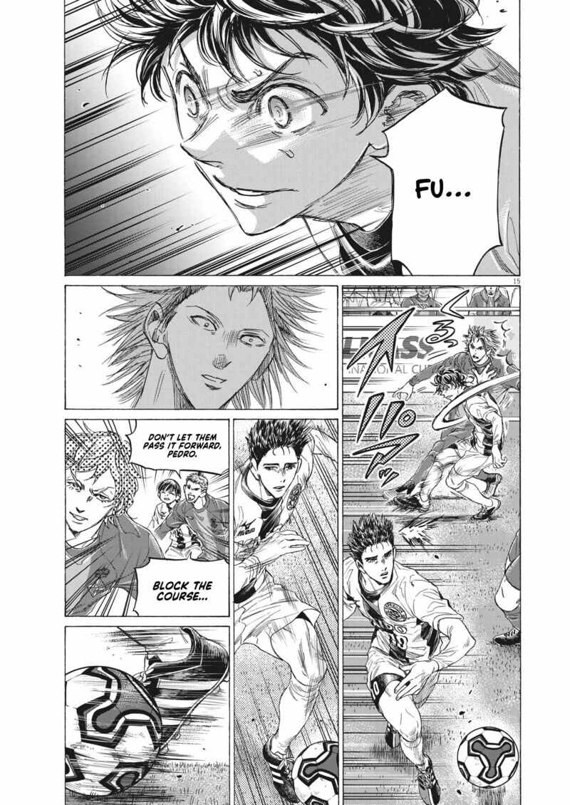 Ao Ashi Chapter 349 Page 15