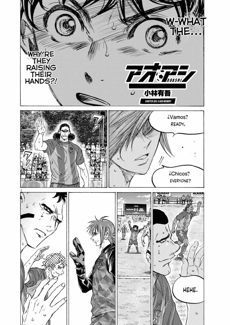Ao Ashi Chapter 353 Page 2