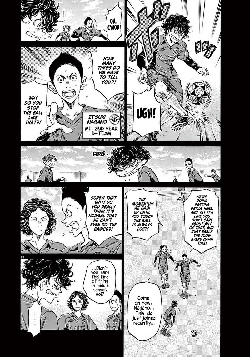 Ao Ashi Chapter 36 Page 12