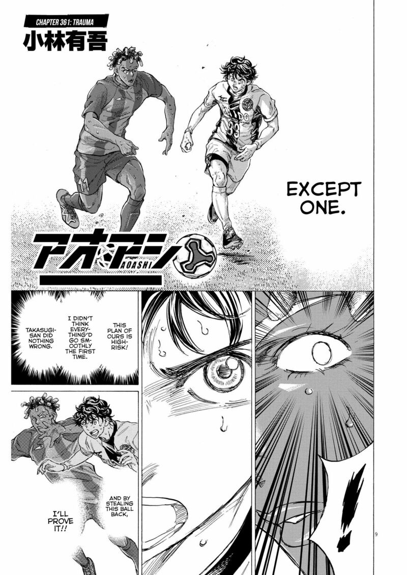 Ao Ashi Chapter 361 Page 9