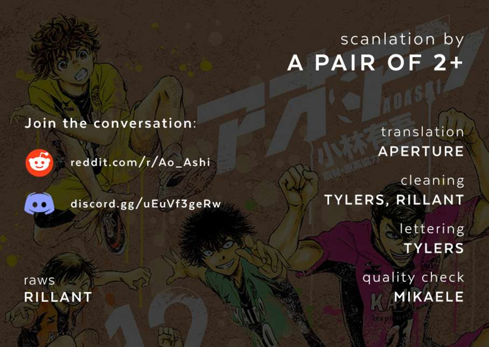 Ao Ashi Chapter 405 Page 1