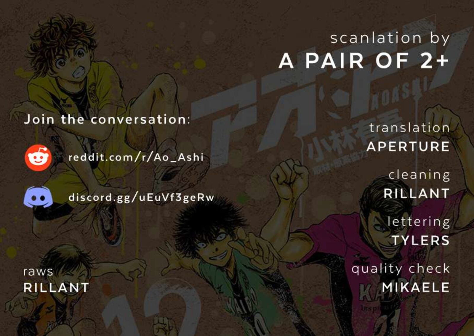 Ao Ashi Chapter 407 Page 1