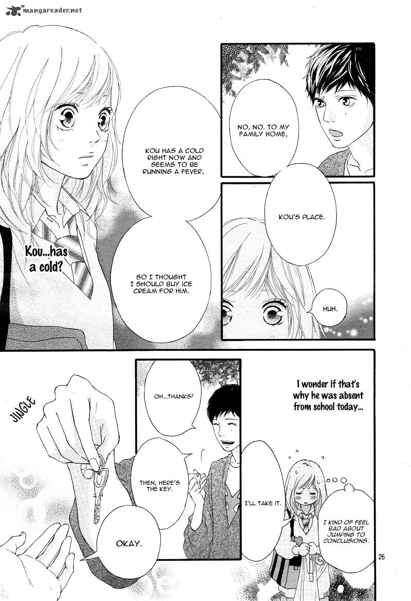 Ao Haru Ride Chapter 24 Page 28