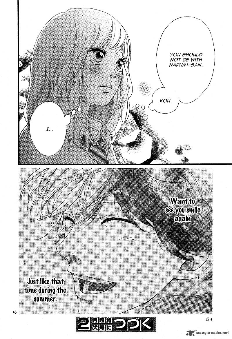 Ao Haru Ride Chapter 24 Page 47
