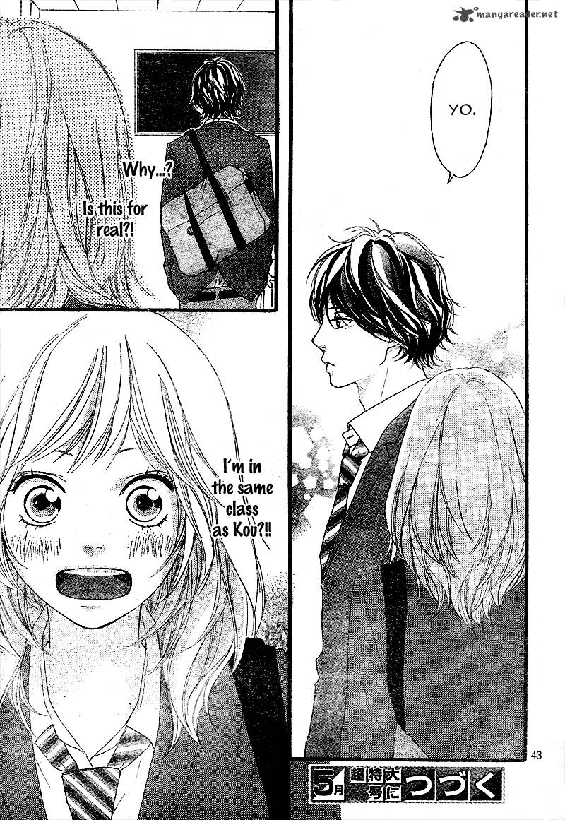 Ao Haru Ride Chapter 3 Page 44