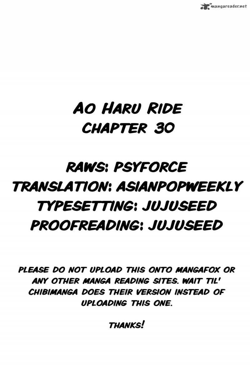 Ao Haru Ride Chapter 30 Page 43