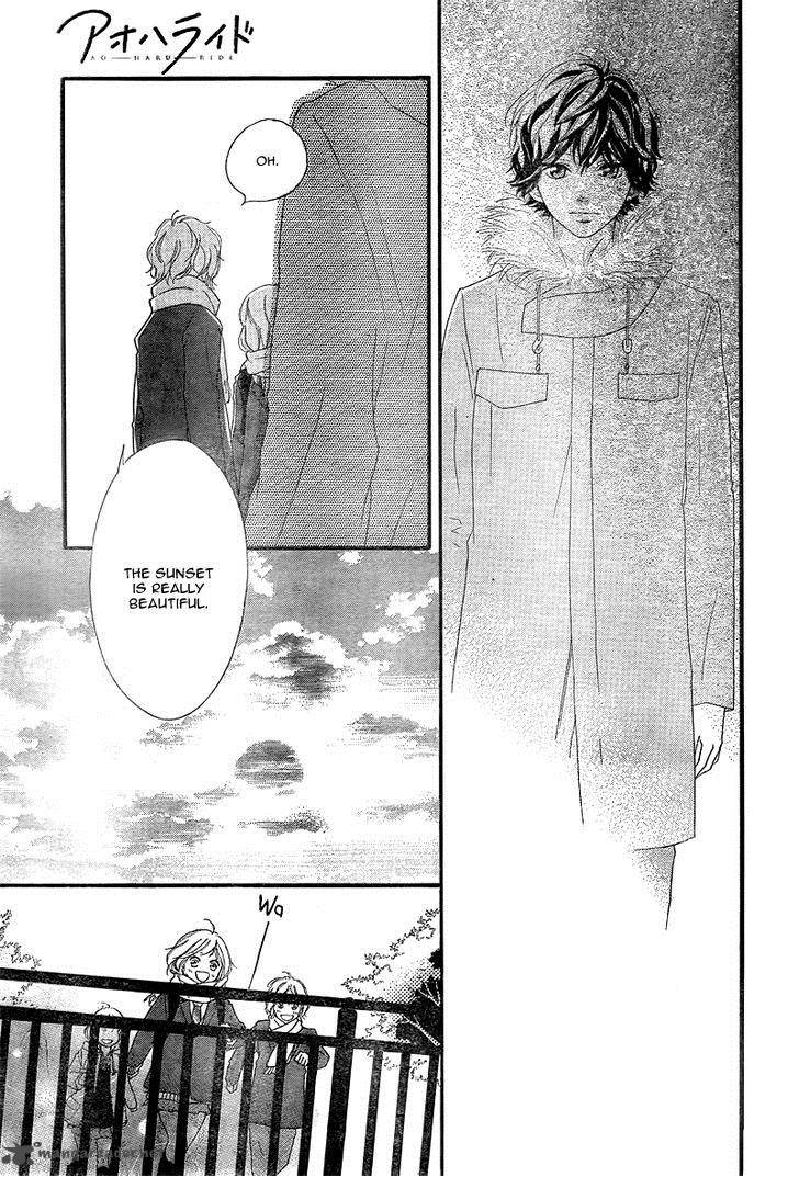 Ao Haru Ride Chapter 38 Page 34