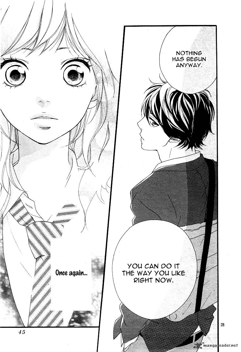Ao Haru Ride Chapter 4 Page 29