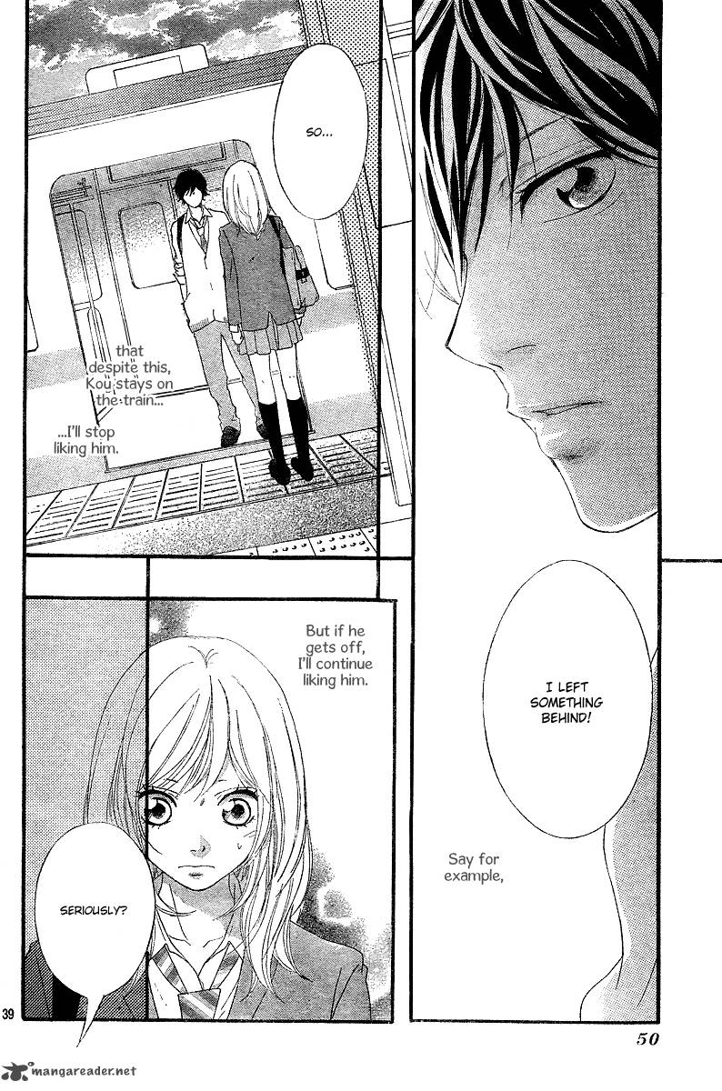 Ao Haru Ride Chapter 8 Page 39