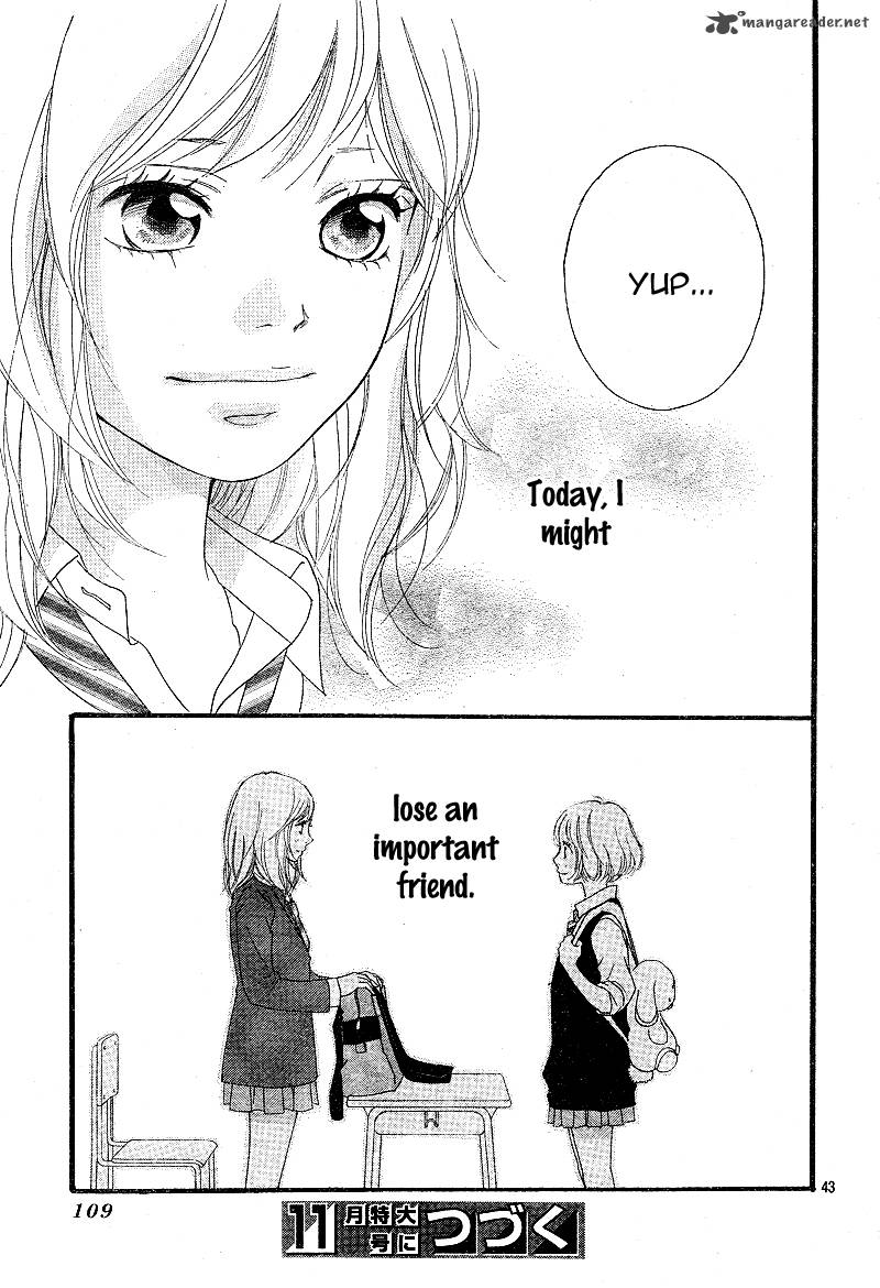 Ao Haru Ride Chapter 9 Page 45