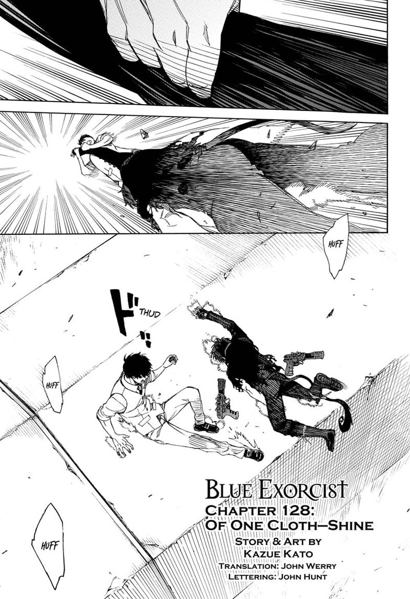 Ao No Exorcist Chapter 128 Page 1