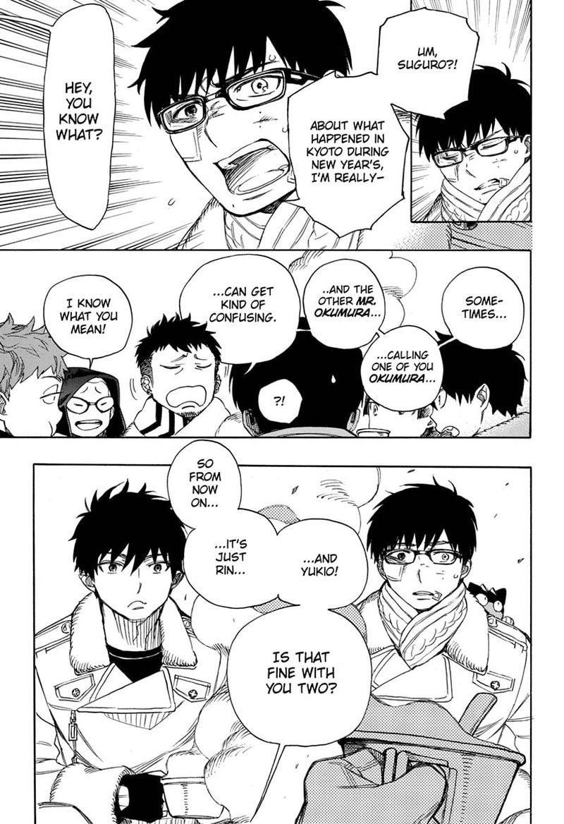 Ao No Exorcist Chapter 128 Page 25