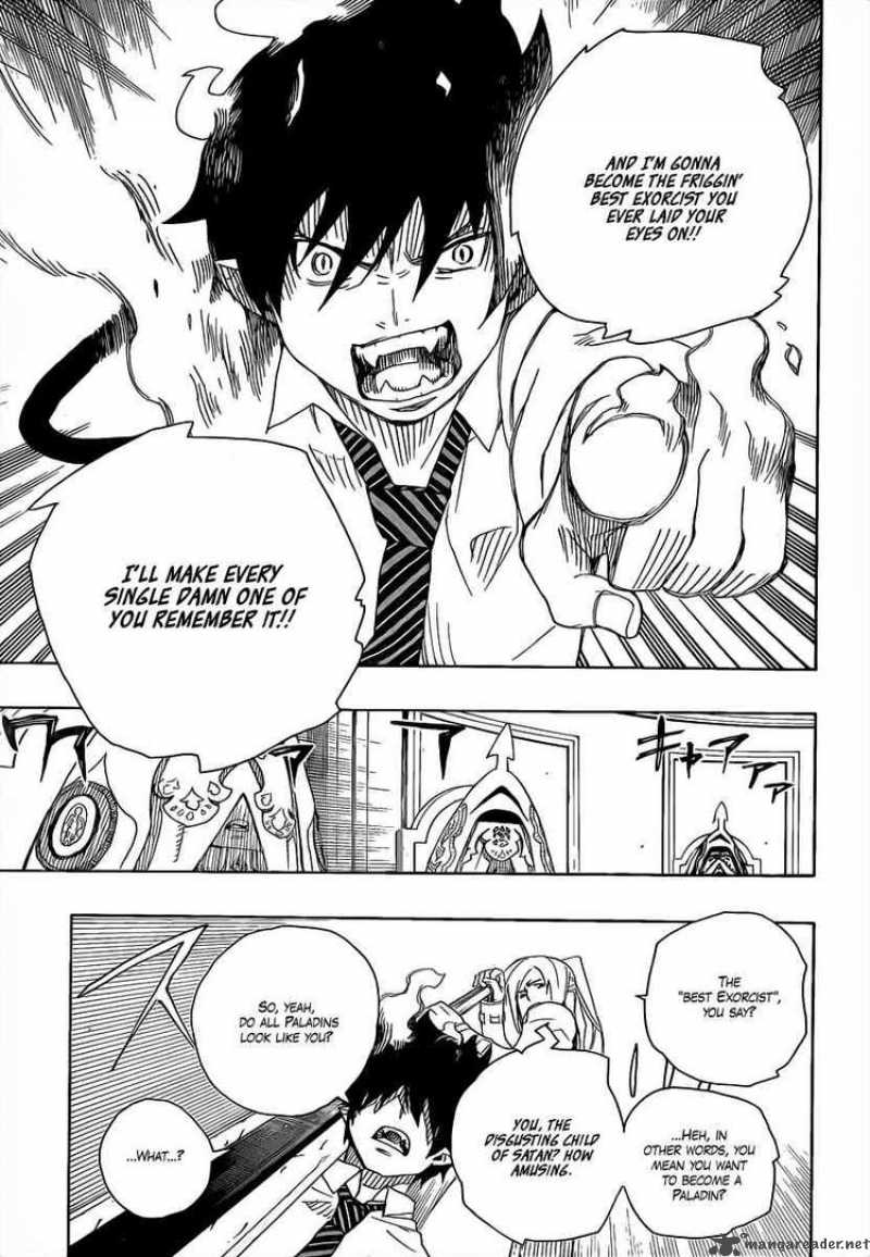 Ao No Exorcist Chapter 14 Page 36