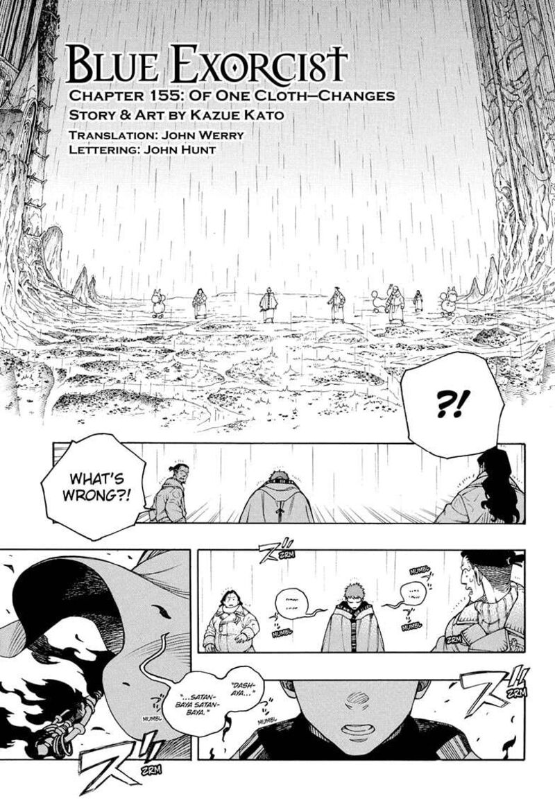 Ao No Exorcist Chapter 155 Page 1