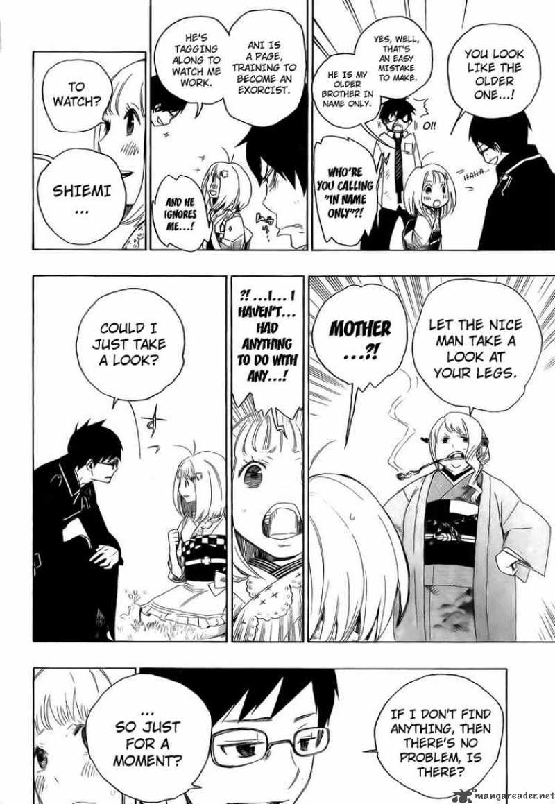 Ao No Exorcist Chapter 3 Page 23