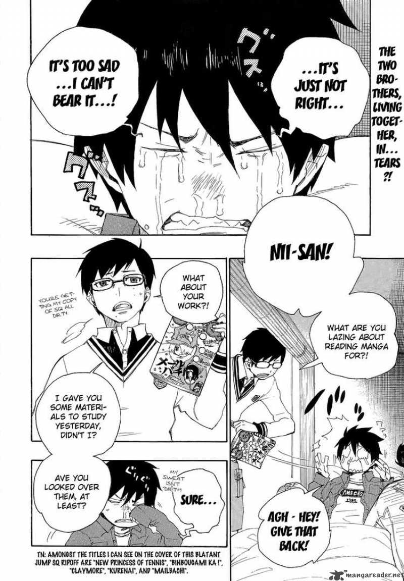 Ao No Exorcist Chapter 3 Page 3