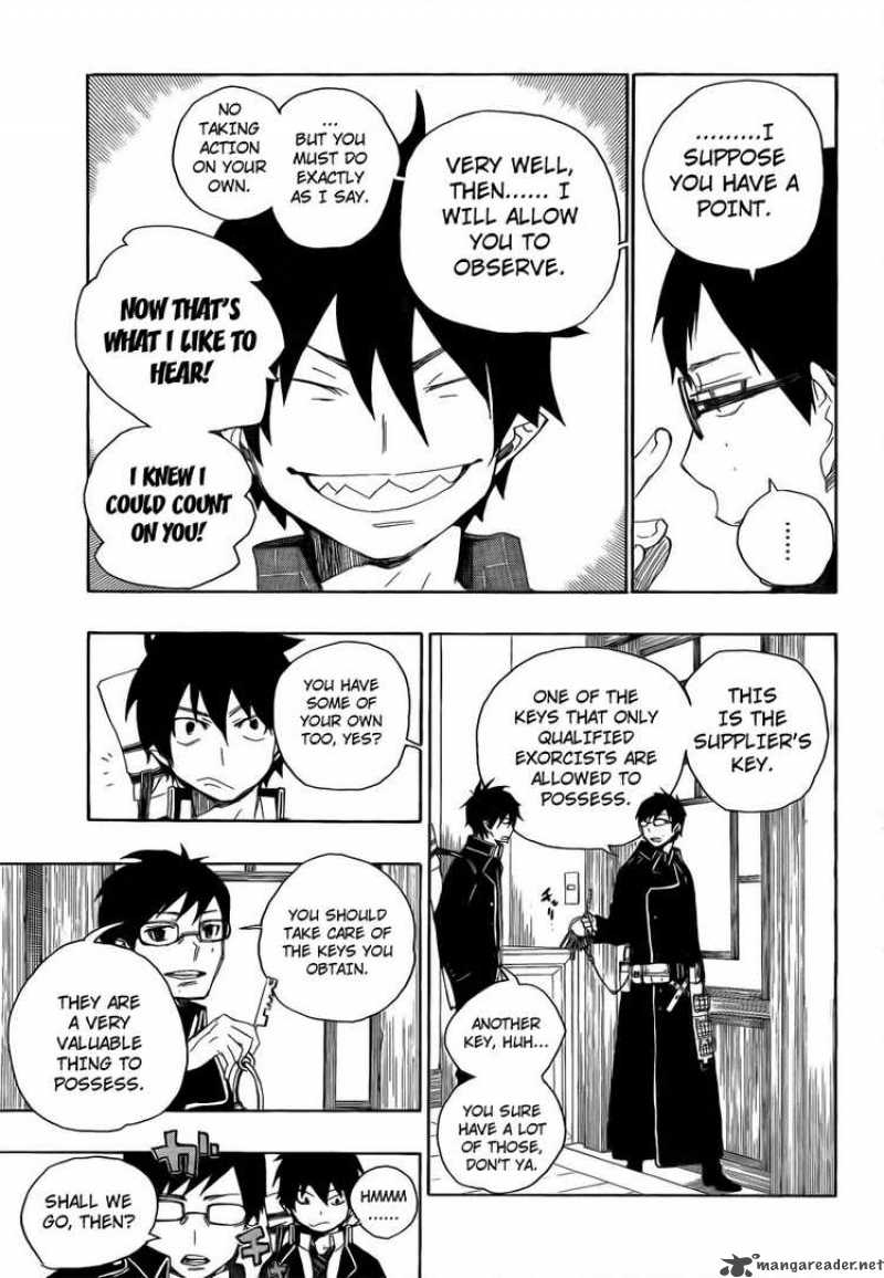 Ao No Exorcist Chapter 3 Page 6