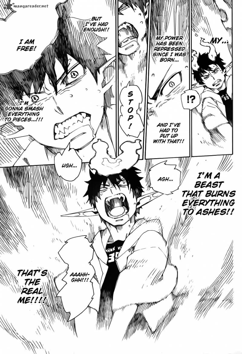 Ao No Exorcist Chapter 33 Page 11