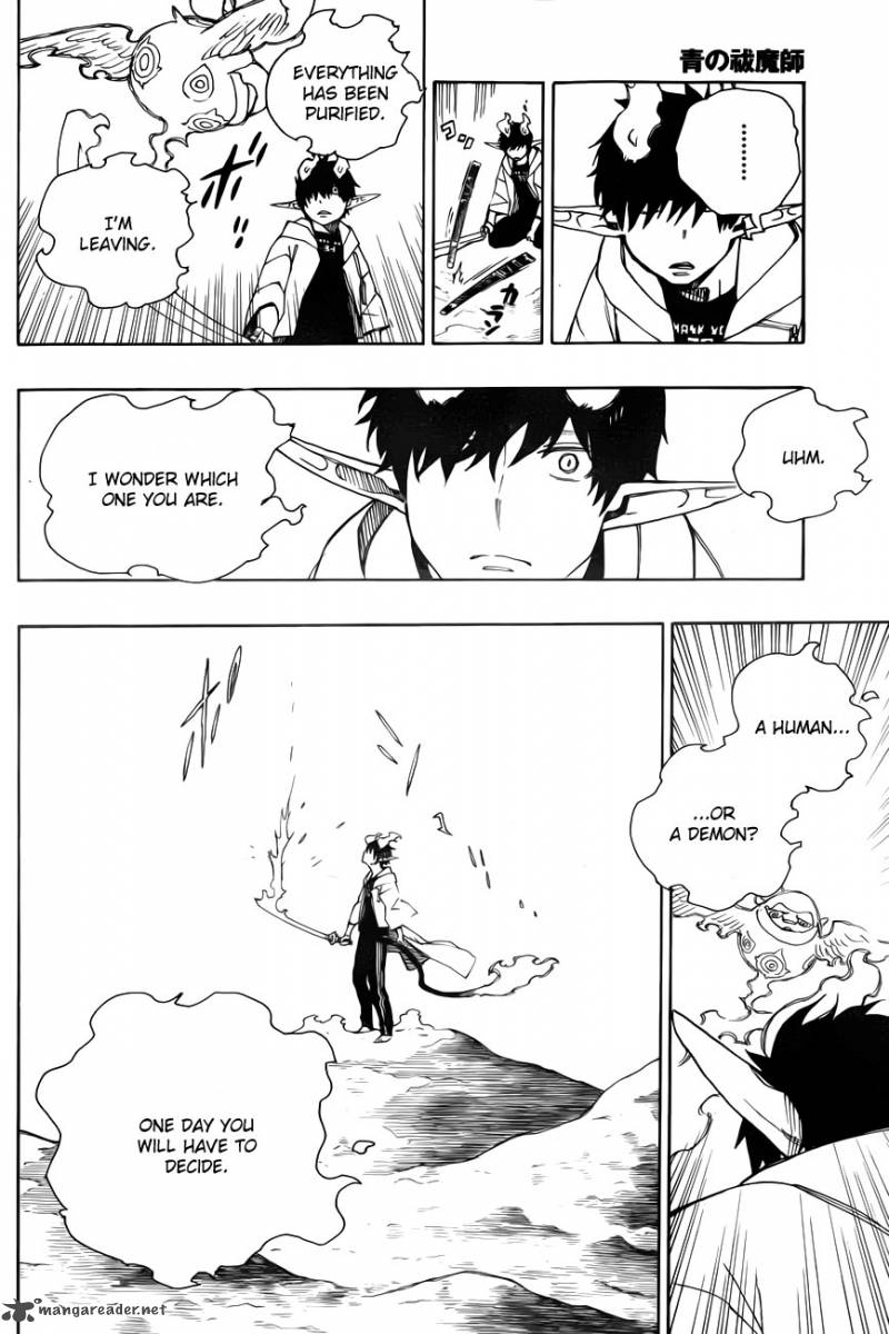 Ao No Exorcist Chapter 33 Page 24