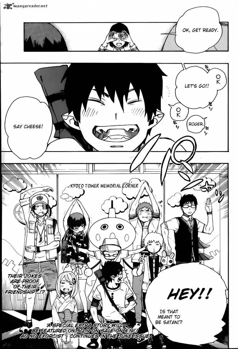 Ao No Exorcist Chapter 34 Page 36