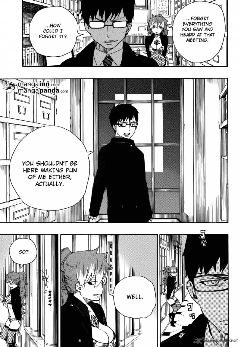 Ao No Exorcist Chapter 46 Page 21