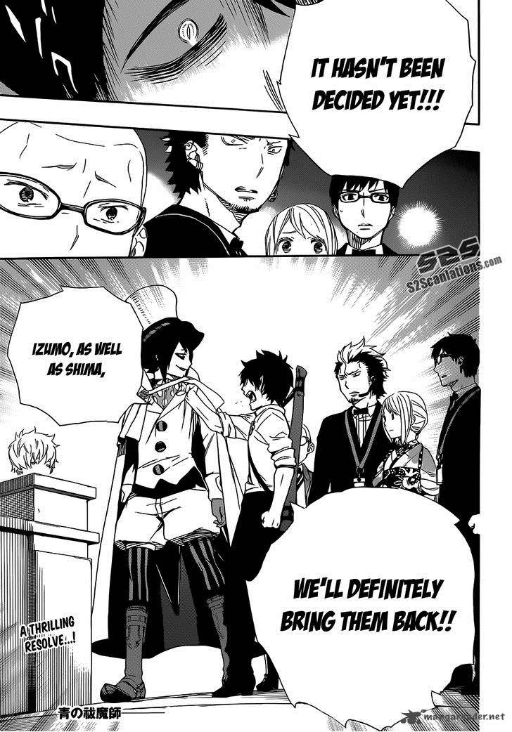 Ao No Exorcist Chapter 49 Page 35